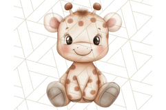 Cute Stuffed Animal Clipart for Nursery Decor Png Product Image 4