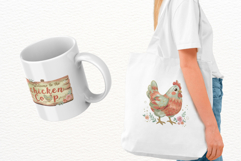 Dreamy Summer Chicken Barn Clipart Product Image 3