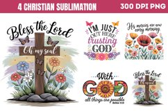 Christian Sublimation Bundle PNG Product Image 2