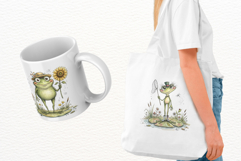 Summer Whimsical Frog PNG Clipart Product Image 3