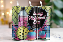 In my Pickleball Era Tumbler Wrap | Sublimation | Tumblers Product Image 1