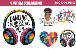 Autism Sublimation PNG Product Image 1