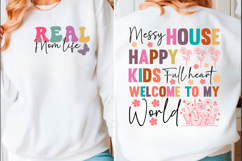 Motivational Mom Life Svg, Positive Quotes Png Product Image 5