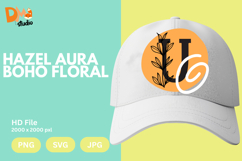 Hazel Aura Boho Floral Monogram Product Image 1