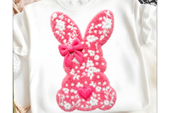 Bunny Coquette Bow Png Latch Yarn Product Image 1