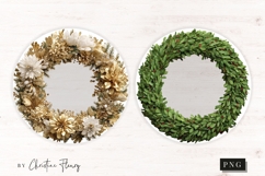 4 Christmas Photo Ornament PNG Product Image 3