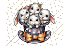 Spooky Carnival Characters Clipart PNG, Halloween Clipart Product Image 5