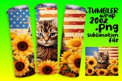 American Flag &amp; Sunflower Bliss Product Image 1