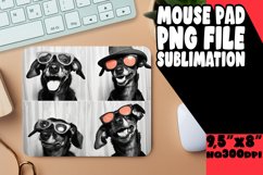 Hilarious Puppy Design Sublimation Mouse Pad for Unique Gift Product Image 1