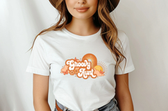 Groovy Aunt Retro Sublimation Png Bundle | Sunshine PNG Product Image 3
