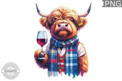 Retro Highland Cow Sublimation Bundle | Vintage Cow Design Product Image 12