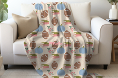 football bookish seamless pattern Product Image 3