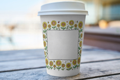 Sunflowers Doodle Frames Clipart Product Image 5