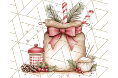 Christmas Cottagecore Kitchen Clipart PNG, Holiday Decor Product Image 5