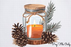 Cozy Christmas Sublimation Clipart PNG Product Image 1