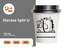 Elarose Split Monogram Product Image 1