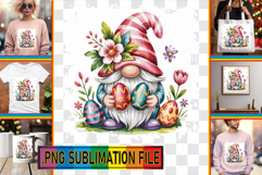 Cozy TOTE BAG Gift Ideas, Easter Gnomes Product Image 1