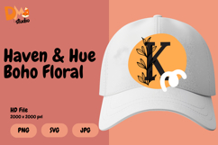 Haven &amp; Hue Boho Floral Monogram Product Image 1
