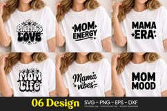Mama Mode Strong Power Quotes SVG PNG Product Image 1