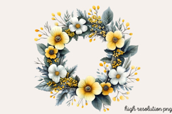 Soft Spring Clipart PNG Product Image 1