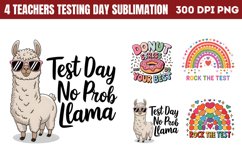Teachers Testing Day Sublimation Bundle Product Image 2