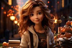 3D Character Girl Fashion_Designer with relevant environment Product Image 1