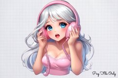 Coquette Valentine Sublimation Clipart PNG Product Image 1