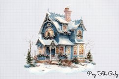 Pastel Christmas Sublimation Clipart PNG Product Image 1