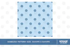 American 4th of July Coquette Polka Dot Seamless Pattern DTF Product Image 2