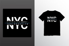 New york city writing design, suitable for screen printing Product Image 1