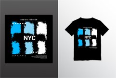 New york city writing design, suitable for screen printing Product Image 1