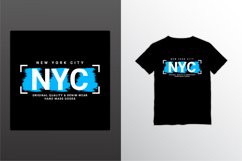 New york city writing design, suitable for screen printing Product Image 1