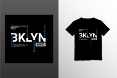 Brooklyn writing design, suitable for screen printing Product Image 1