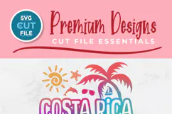 2026 Costa Rica svg - Costa Rica Vacation or Trip Design Product Image 2