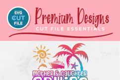 Mother and Daughter Cruise svg - 2027 Mom Cruise vacation Product Image 2