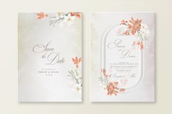 Philip &amp; Diana - Geometric Wedding Invitation Product Image 1