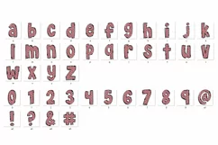 Soccer Football Doodle Alphabet Sport Letters Hand Drawn Product Image 3