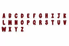 Soccer Football Doodle Alphabet Sport Letters Hand Drawn Product Image 4