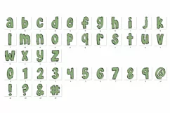 Soccer Football Doodle Alphabet Sport Letters Hand Drawn Product Image 7