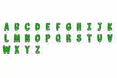 Soccer Football Doodle Alphabet Sport Letters Hand Drawn Product Image 8