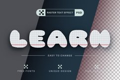 PSD School - Editable Text Effect, Font Style Product Image 4