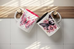 21 watercolor colorful butterfly floral sparkle flowers insect shining diamonds print design wrap printable sublimation bundle for mug
