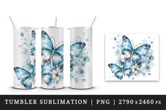 21 watercolor colorful butterfly floral sparkle flowers insect shining diamonds print design wrap sublimation bundle for 20 oz tumbler