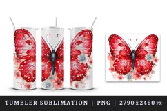 21 watercolor colorful butterfly floral sparkle flowers insect shining diamonds print design wrap sublimation bundle for 20 oz tumbler