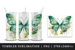 21 watercolor colorful butterfly floral sparkle flowers insect shining diamonds print design wrap sublimation bundle for 20 oz tumbler