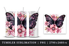 21 watercolor colorful butterfly floral sparkle flowers insect shining diamonds print design wrap sublimation bundle for 20 oz tumbler