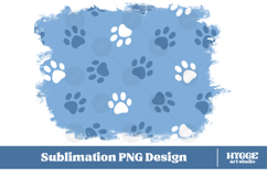 American 4th of July Cat Dog Paw Background Png DTF Bundle Product Image 6