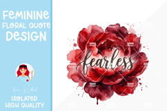 Feminine Floral Design Watercolor Flower Illustration Product Image 1