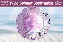 Butterfly Wind spinner PNG | Spring Wind spinner sublimation Product Image 1
