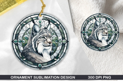 Animals Stained Glass Ornament Bundle, 30 High-Quality PNG Product Image 3